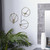 Set of 3 Gold Steel Candle Wall Sconces