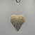 Gold Jeweled Heart Ornament