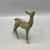 Gold Verdigris Deer Looking Up