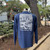 Blue w/White Ink Long Sleeve Stig Cars Tee