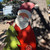 Santa Christmas Tree Yard Art