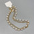 Freshwater Pearl Necklace w/Gold Paper Clip & Stainless Chain