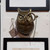 Owl Head w/Monocle Wall Décor