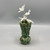 Green Flower Shaped Vase