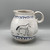 Hand-Painted Horse Stoneware Pitcher
