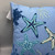 Blue Stonewashed Starfish Pillow