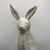 Gray Rabbit Garden Sculpture