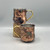 Hammered Stainless Moscow Mule Mug w/Brass Handle