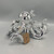 Silver Octopus Sculpture