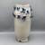 White Vase w/Blue 3D Birds