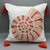 Embroidered Seashell Pillow