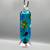 Hummingbird Feeder - Peace & Love, Aqua