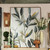 Elegant Leaves Framed Canvas