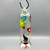 Hummingbird Feeder - Peace & Love, Clear