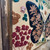 Hand Hooked Butterfly & Floral Framed Wall Art