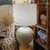 Hand Carved Table Lamp