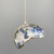 Hummingbird Decoupage Oyster Shell Ornament