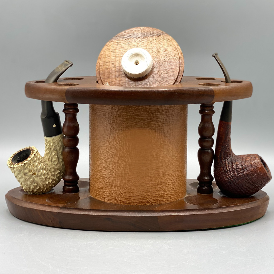 Vintage Pipe Holder / Humidor Ocean Springs Mercantile