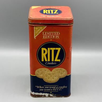 1987 Ritz Crackers Tin - Ocean Springs Mercantile