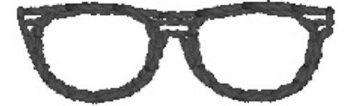 Glasses (Add On for Family) Quick Stitch Embroidery