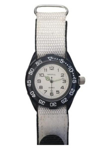 Premium Quality White Kids' Fasten Watch: IMP430W  LIMITED CLEARANCE: RE-BATTERY REQUIRED