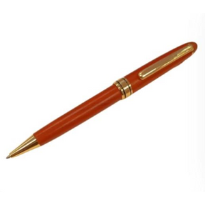 Imperial Wood Matt Brown Gold Trim Pen IMP313R