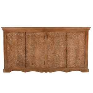 Artwork Mango Wood Sideboard Xl