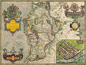 Connaugh Historical Map 1000 Piece Jigsaw Puzzle (1610)