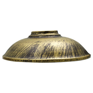 Vintage Retro Pendant Shade Metal Lampshade Bedroom Kitchen Vintage Light Style - Brushed Brass