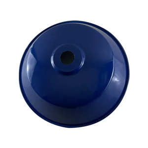 Navy Blue Retro Vintage Lampshade Easy Fit E27 Base Industrial Pendant Metal 36cm Lamp Light Shades