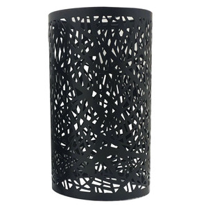 Industrial Retro pendant  lampshade barrel shaped Loft Style Metal Ceiling Lamp shade for pendant light ,wall lights - Black