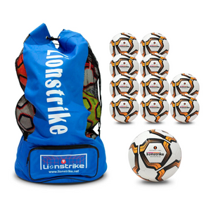 Lionstrike Club Football Multipack Bundle - White / Size 4 Multipack