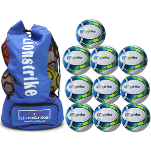 Lionstrike Club Football Multipack Bundle - Turquoise / Size 4 Multipack