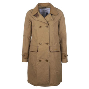 Sand Brown Ladies Barbour Re-engineered Haydon Showerproof Jacket Sand Brown Ladies Barbour Re-engineered Haydon Showerproof Jacket