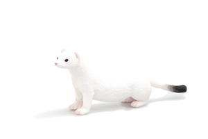 Ermine Toy Figure Realistic Woodland Animal Model
