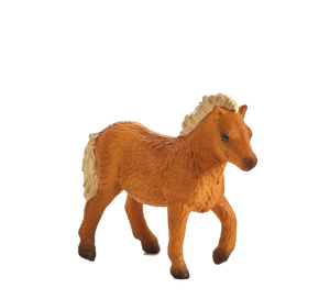 Shetland Foal Toy Figure Realistic Horse Figurine