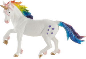 Rainbow Unicorn Toy Fantasy Mythical Horse Figurine