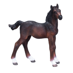 Hanoverian Foal Bay Toy Realistic Equestrian Figurine