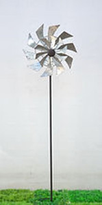 59" METAL WINDMILL
