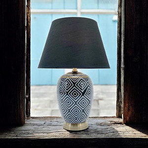 41CM TRADITIONAL LAMP AND SHADE