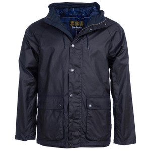Royal Navy Blue Mens Barbour Dolgo Wax Jacket Royal Navy Blue Mens Barbour Dolgo Wax Jacket