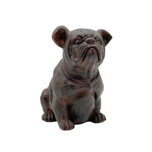 30X33CM SITTING DOG GARDEN STATUE
