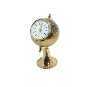 TABLE CLOCK GLOBE DESIGN