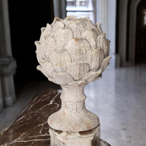 23CM RESIN FLOWER DECORATION