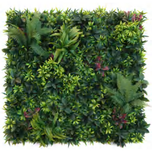 100cm UV Green Wall - Woodland Fern Artificial