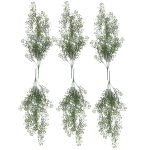 Pack of 6 x Hanging UV and Fire Resistant Artificial String Pearl Plant 75cm