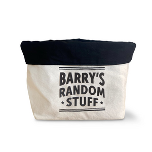 Pre-personalised Top Bloke Storage Pouch Gift For Bits and Pieces - Barry