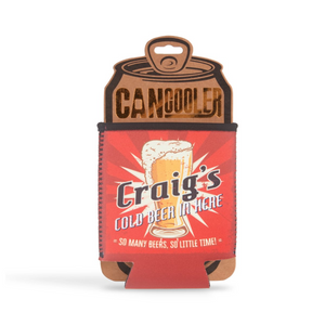Pre-personalied Can Cooler Gift - For Cans and Bottles - Craig
