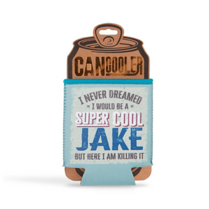 Pre-personalied Can Cooler Gift - For Cans and Bottles - Jake