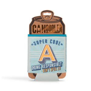 Pre-personalied Can Cooler Gift - For Cans and Bottles - A